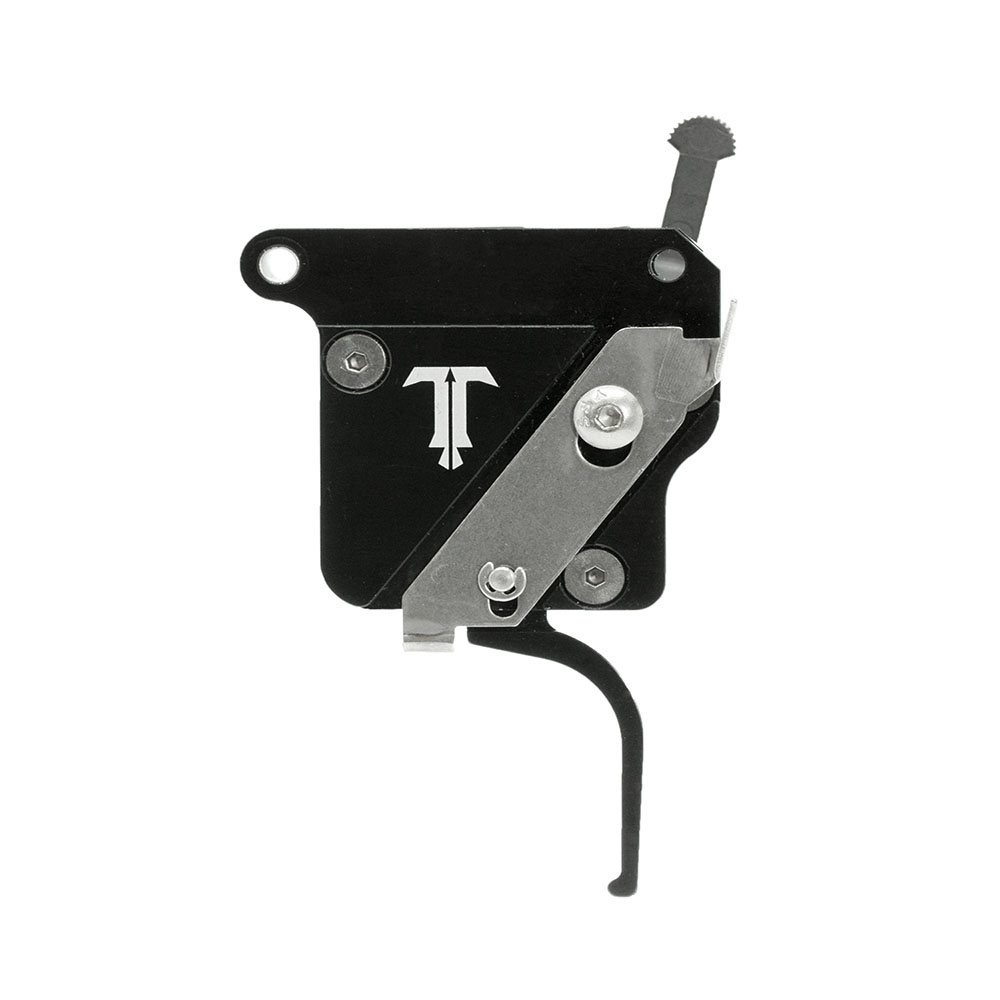 TRIGGERTECH Rem700 Special - Right - No bolt release - Straight Flat (PVD Black)