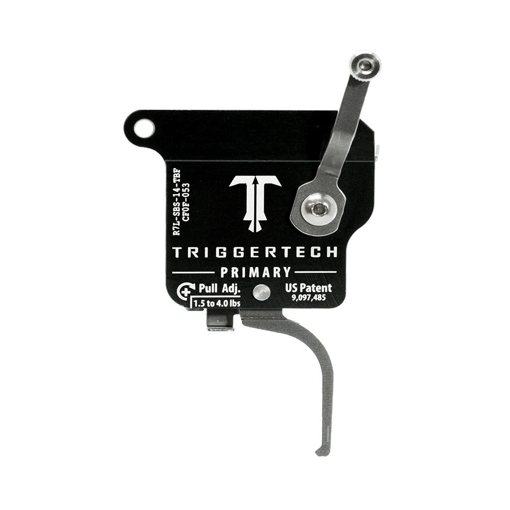 TRIGGERTECH Rem700 Primary - Left - No bolt release - Straight Flat (Stainless)