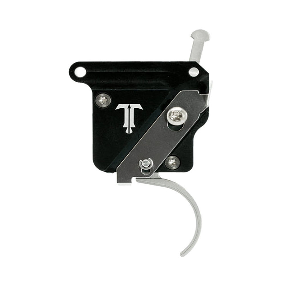 TRIGGERTECH Rem700 Special - Right - Bolt release - Traditional Curved (Stainless)