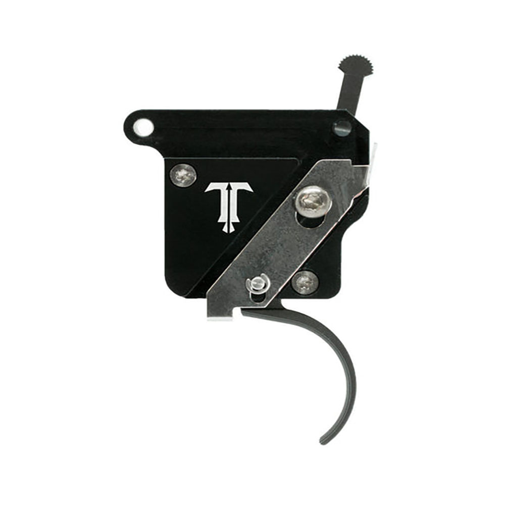 TRIGGERTECH Rem700 Special - Right - Bolt release - Traditional Curved (PVD Black)