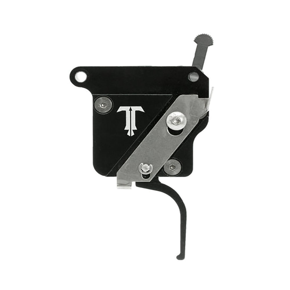 TRIGGERTECH Rem700 Special - Right - Bolt release - Straight Flat (PVD Black)
