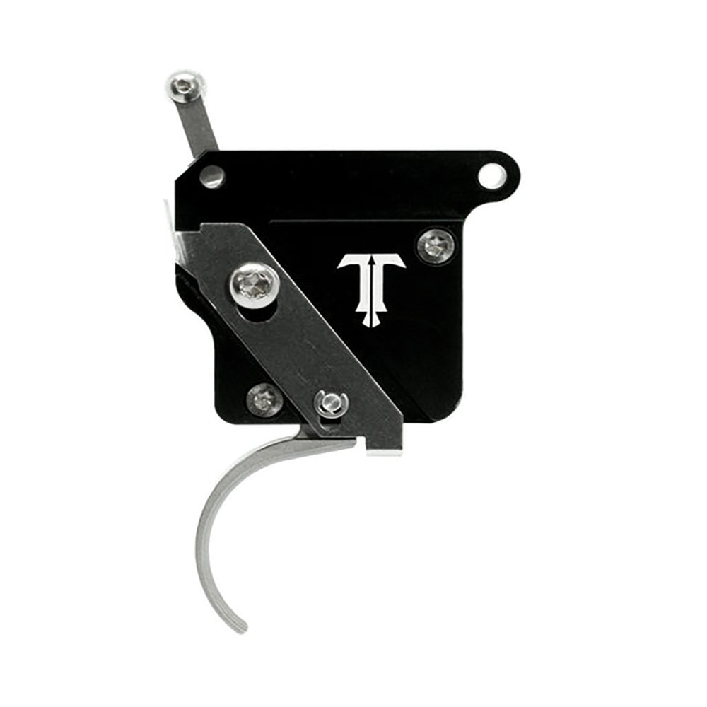 TRIGGERTECH Rem700 Primary - Left - Bolt release - Traditional Curved (Stainless)
