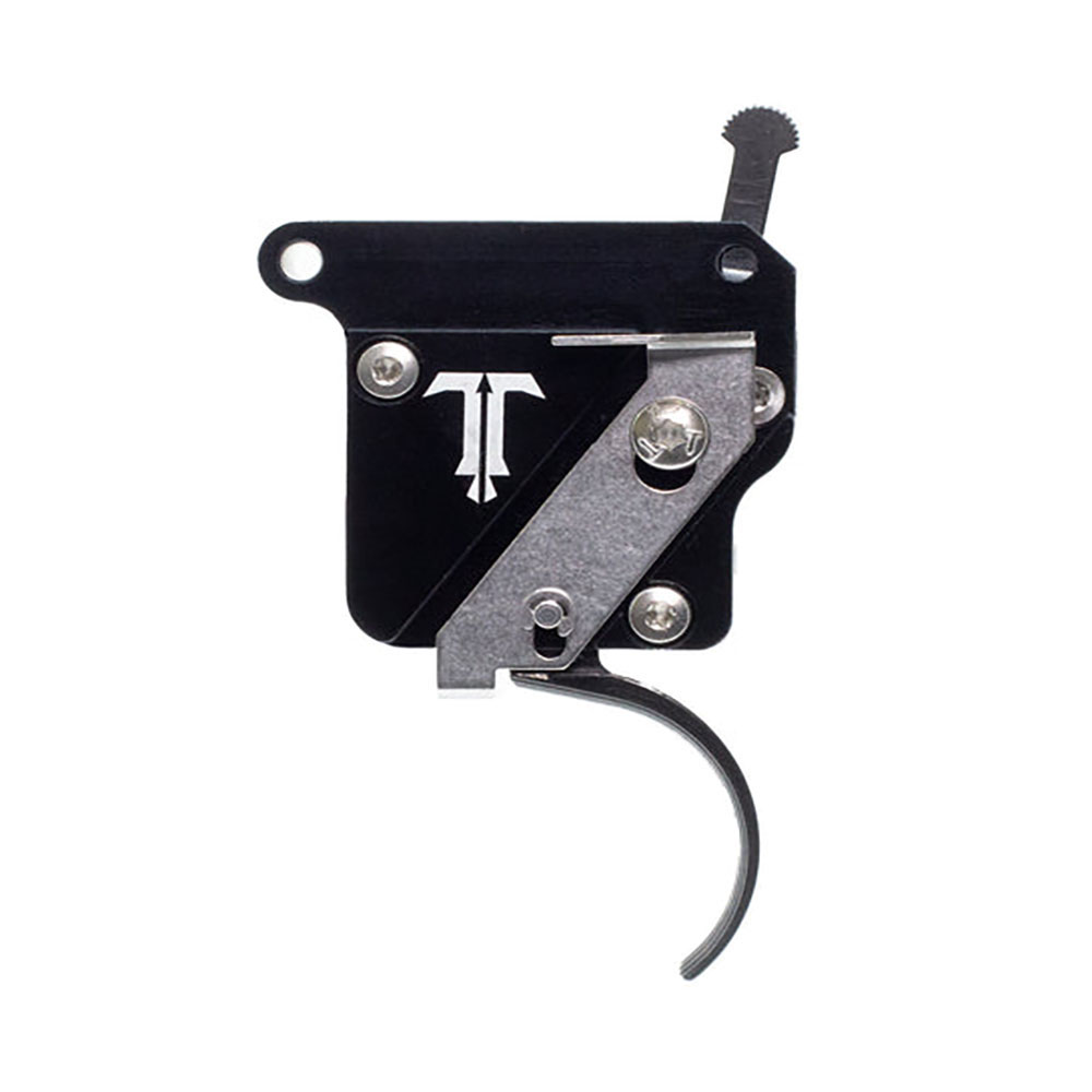 TRIGGERTECH Rem Model 7 Special - Right - Traditional Curved (PVD Black)