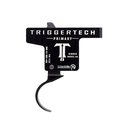 Disfruta de un disparo preciso con el TRIGGERTECH Kimber Field, que ofrece tecnología Frictionless Release, resistencia a la corrosión y un rendimiento confiable.