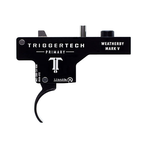 Disfruta de un disparo sin fricción con el TRIGGERTECH Weatherby Mark V, que ofrece una ruptura precisa, durabilidad y resistencia a la corrosión.