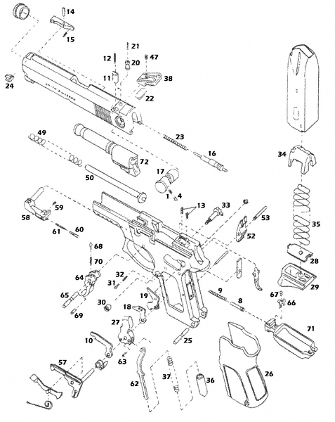 Smith & Wesson® 6946 DAO 