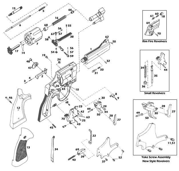 Smith & Wesson® J-Frame 631/631 LS 