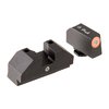 Las miras nocturnas F8 de XS Sights para Glock® ofrecen un punto de mira fácil de ver, iluminación tritio y un diseño que mejora la precisión en condiciones de poca luz.