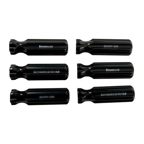 Mango de plástico moldeado, listo para montar en tus herramientas. Agujeros precisos y duraderos, ideales para destornilladores y cinceles.