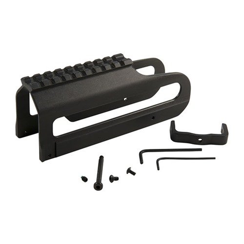 El SHOTGUN SCOPE MOUNT de AIMTECH es ligero, fácil de instalar sin taladrar y resistente al retroceso, ideal para cualquier mira en tu Benelli M1-Super 90.