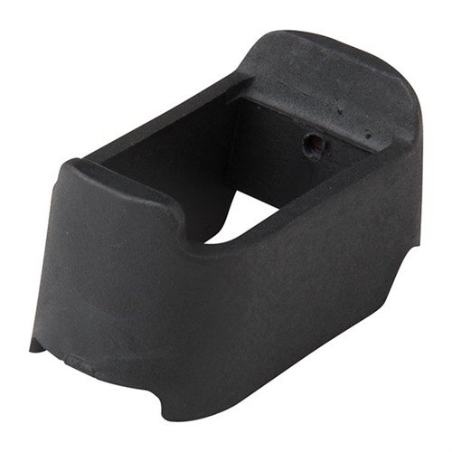 Mejora tu agarre con el Grip Extender para Glock® 19/23, que permite usar cargadores de tamaño completo en armas compactas, aumentando la comodidad al disparar.