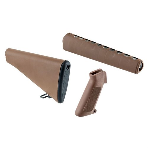 Recrea un clásico americano con los kits de muebles M16A1 de Brownells, ideales para personalizar tu rifle Retro con estilo y calidad auténtica.