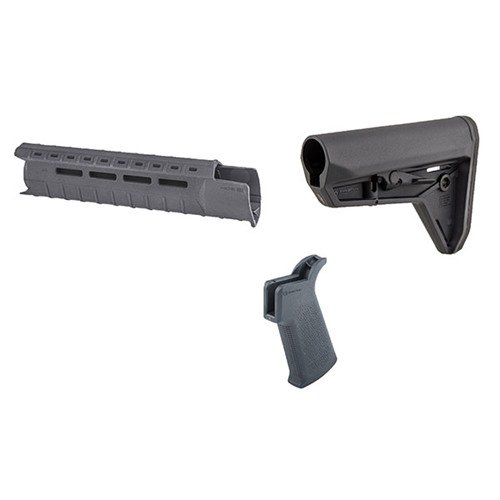 Mejora tu AR-15 con el set MOE-SL de Magpul: culata Mil-Spec, guardamanos M-LOK y empuñadura ergonómica para un control óptimo y comodidad.