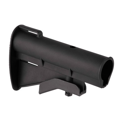 El CAR-15 Buttstock Mil-Spec de B5 Systems es una opción duradera y confiable, ideal para tu AR o clon, con construcción de polímero resistente y color negro.