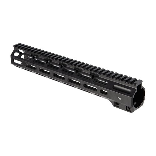 Disfruta de un handguard M-LOK AR-15 de alta calidad, fácil de instalar sin herramientas especiales, con un diseño robusto y un acabado negro elegante.