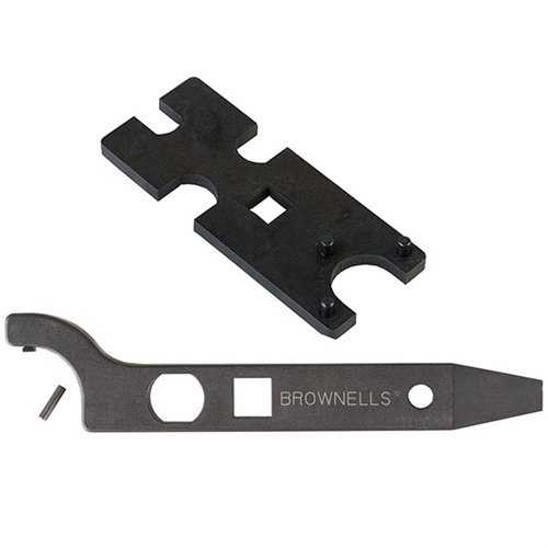 Con el AR-15 Wrench Set de Brownells, tendrás las herramientas esenciales para mantenimiento, reparación y montaje de armas, todo en un práctico kit.
