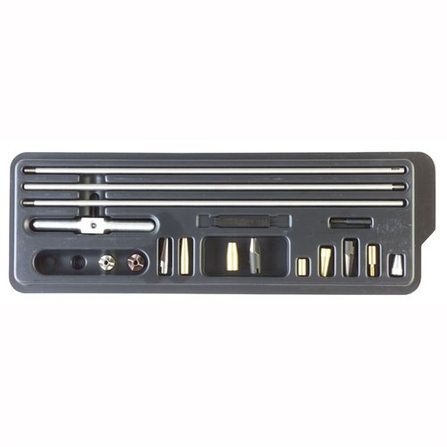 .22-.32 MASTER CHAMFERING KIT de BROWNELLS corta chamfers perfectos y sin vibraciones, eliminando la acumulación de fouling en tus cañones.