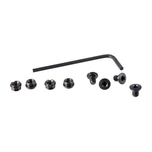 Los tornillos y bujes SLIM GRIP son perfectos para agarres delgados, con un diseño de cabeza hexagonal que evita un acabado desaliñado y se adaptan a tus necesidades.