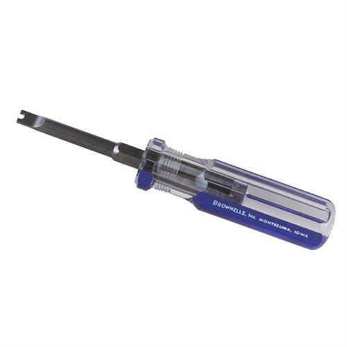 Con la herramienta SHOTGUN MAINSPRING, cambiar mainsprings en escopetas de doble cañón es rápido y fácil, sin rayar ni dañar las superficies.