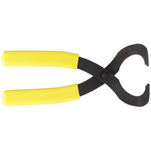 Las CASTLE NUT PLIERS de BROWNELLS son ideales para ajustar el nut del supresor en rifles M1A/M14, con mangos de acero y puntas endurecidas para evitar el deslizamiento.