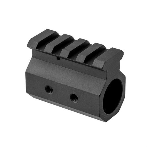 El kit de gas block modular AR-15 de Brownells ofrece una instalación fácil, diseño personalizable y robustez en aluminio 6061, ideal para accesorios tácticos.