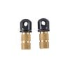 BROWNELLS BRASS SLING STUD INSERTS WITH SWIVEL STUDS 2 PACK