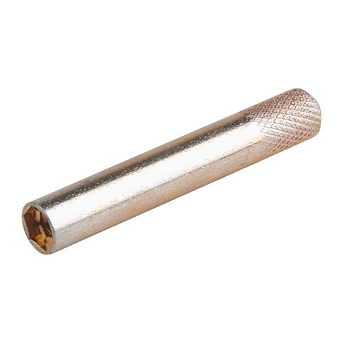 La herramienta de mira frontal de Brownells para Glocks es perfecta para ajustar tornillos hexagonales en miras aftermarket y se adapta a Glocks de largo recorrido.