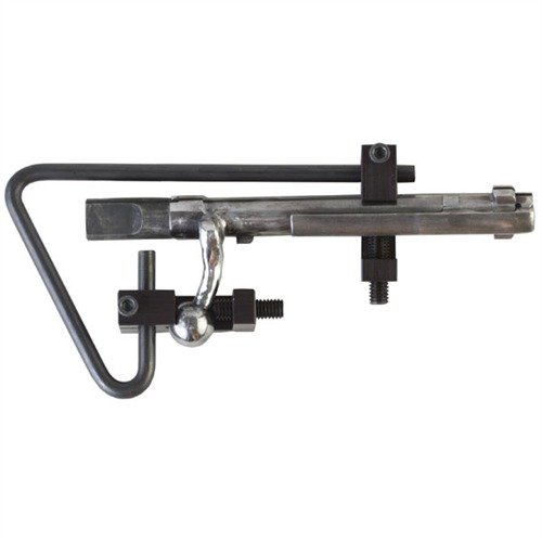 El BOLT WELDING JIG alinea y sujeta firmemente pernos y pomos para soldar, facilitando el trabajo y ahorrando tiempo en tus proyectos de armería.