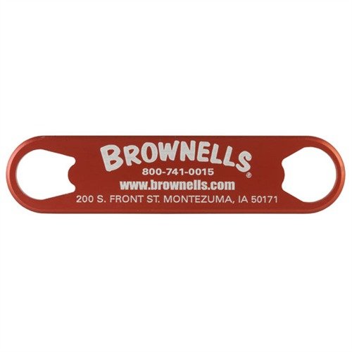 El 1911 Anodized Bushing Wrench de Brownells es perfecto para aflojar bushings ajustados sin resbalones, con un mango cómodo y un diseño que evita que los resortes salten.