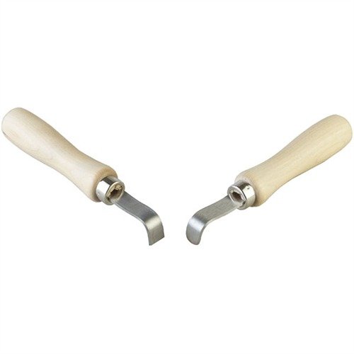 Los HARD FIT CURL SCRAPERS de BROWNELLS ofrecen un control preciso en la eliminación de madera, perfectos para ajustes finos y sin dañar la superficie.