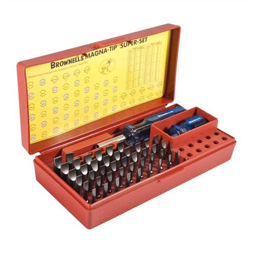 El set de destornilladores MAGNA-TIP de 44 bits ofrece precisión, bits de hollow-ground para máxima potencia y un mango magnético, ideal para trabajos profesionales.