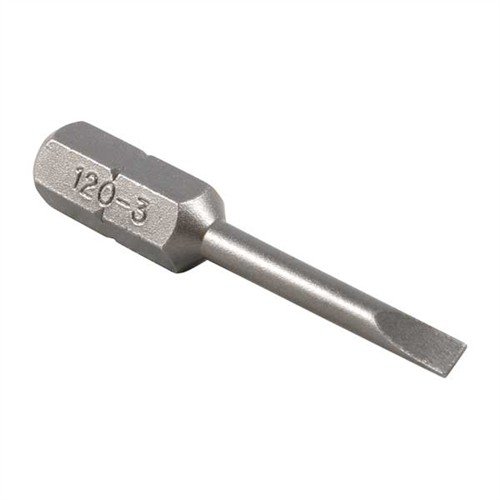 Los Bits Brownells Magna-Tip ofrecen durabilidad, un diseño hollow-ground para un ajuste perfecto en tornillos y son compatibles con las manijas Magna-Tip.