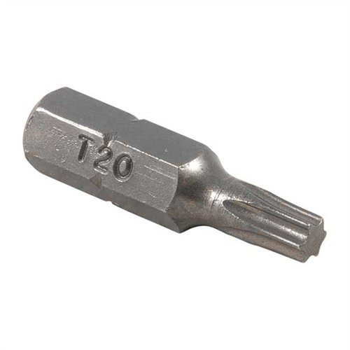 Los bits TORX® de Brownells son ideales para todo, desde anclajes de visor hasta electrodomésticos. Incluye 10 bits de 1" de longitud y ¼" de shank.