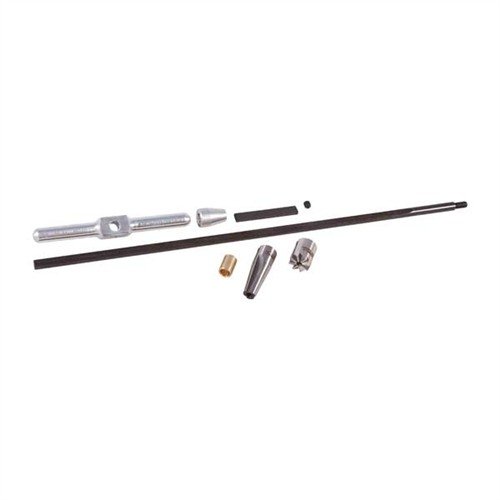 Con el 11° .38-.45 INTERMEDIATE CHAMFERING KIT, lograrás un chamfer perfecto y sin vibraciones, eliminando el deslizamiento de los proyectiles. ¡Mejora tu precisión!