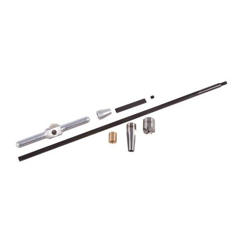 El Kit de Chamfering Intermedio de 11° .38-.45 corta un chamfer perfecto y sin vibraciones, eliminando el splatter de las balas. Incluye un cutter y un pilot.