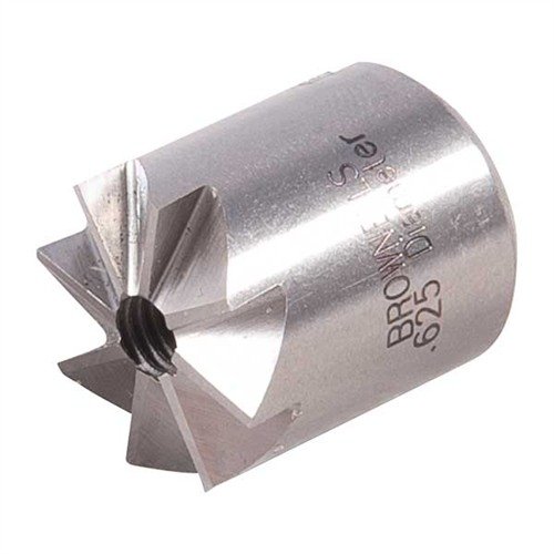 Usa el 90° CHAMFER CUTTER de Brownells para ajustar el espacio entre el cañón y el cilindro sin necesidad de un torno ni quitar el cañón del marco.