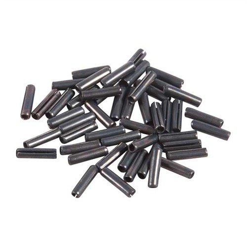 Este kit de pines de rodillo en acero negro incluye 850 pines en 8 diámetros, ideales para tus necesidades de armas y trabajos en el taller.