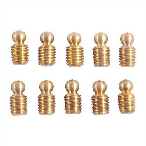 Consigue 80 miras de repuesto en acero inoxidable y latón, ideales para cualquier escopeta, con tamaños de rosca 6-48 y 8-40, ¡perfectas para tu tienda!