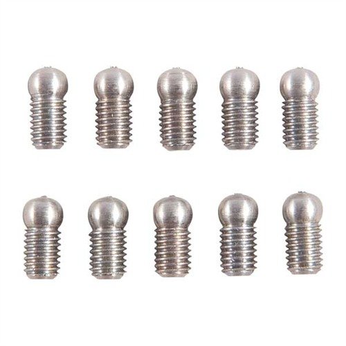 Consigue 80 miras de alta precisión y durabilidad en acero inoxidable y latón, ideales para reemplazar miras de escopeta de forma rápida y efectiva.