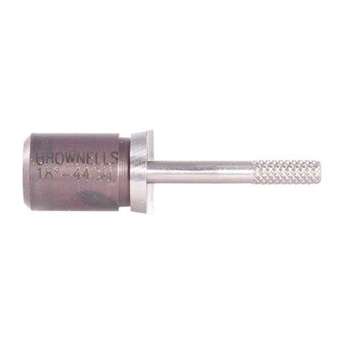 Los BARREL CHAMFERING PLUG GAUGES de BROWNELLS te permiten medir con precisión los diámetros de chamfer, asegurando la máxima exactitud en tus armas.