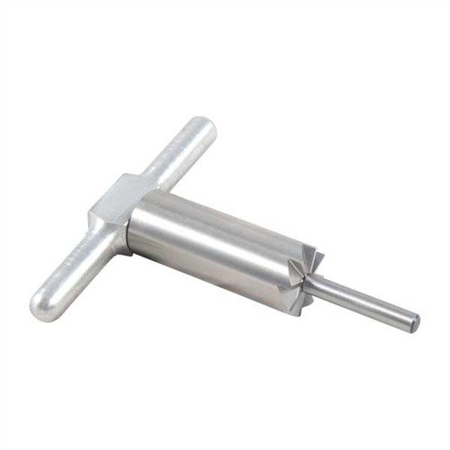 Corta y alinea los cañones de tus armas con este Cutter de 90° de acero endurecido, ideal para reparar daños y adaptar diferentes calibres.