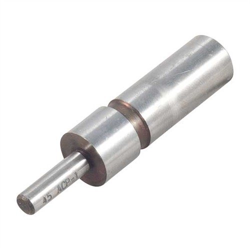 El Steel Pilot para .45 ACP-1 de Brownells asegura que tus cortadores estén centrados con precisión y resiste el desgaste durante años de uso.
