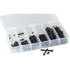 El kit de SOCKET HEAD CAP & SET SCREW incluye 108 tornillos en varias medidas, perfectos para construir y reparar tus herramientas y equipos.