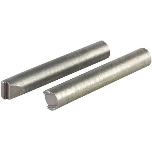 Los 1911 Rail Swaging Punches de Brownells evitan daños en los rieles del marco, aplicando presión directa y permitiendo un ajuste preciso del marco al deslizamiento.