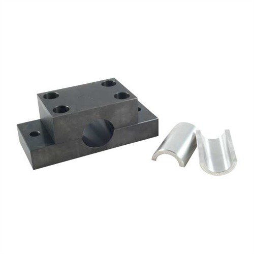 El Barrel Vise de Brownells ofrece una sujeción potente y segura para barriles, con bujes de acero y aluminio que evitan daños, ideal para cualquier armero.