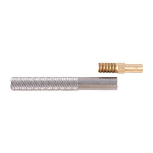 El 1/4" BRASS DRIFT PUNCH de BROWNELLS es perfecto para desplazar miras fijas sin dañarlas, con un mango de acero y punta de latón reemplazable.