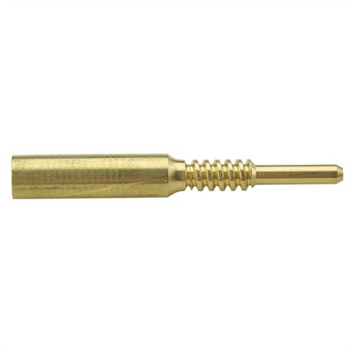 El adaptador VFG de .22 cal permite usar dos pellets de fieltro, es de latón y se adapta a varas Dewey de rosca 8-32, ideal para una limpieza efectiva.