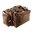 BROWNELLS SIGNATURE SERIES SHOOTING BAG DARK BROWN