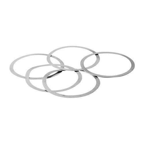 El kit de shims para el barrel nut AR-15 de Brownells te permite alinear perfectamente el barrel nut y el gas tube, garantizando un ajuste preciso y seguro.