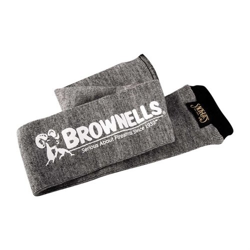 La funda de almacenamiento para armas de Brownells protege tu arma de rayones y óxido, además de absorber la humedad y permitir identificarla fácilmente.